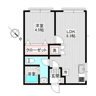 柏マンション【2階】の間取り