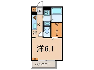 ハラハイツIII【1階】の間取り