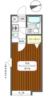 シャンブル綾瀬J【2階】の間取り