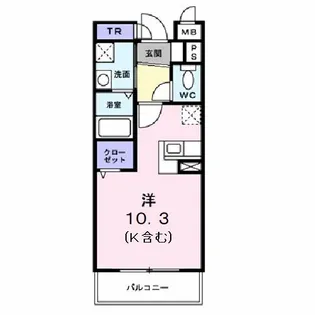 シャルム山本【3階】の間取り