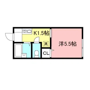 HOUZEN XI【1階】の間取り