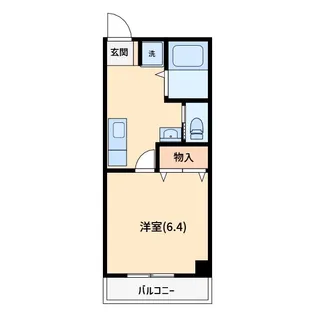 ラビエール常盤【3階】の間取り