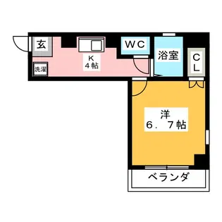 ルネクレスト錦糸町【11階】の間取り