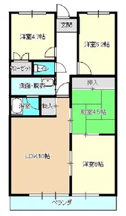 メゾングッチ【3階】の間取り