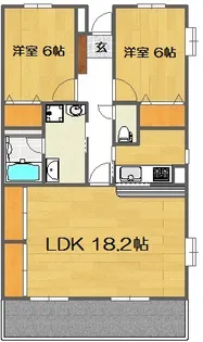 M’sコート【2階】の間取り