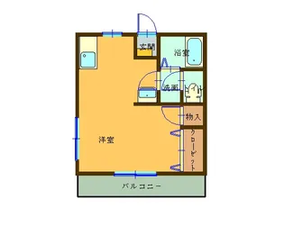 ラ・フォーレ前橋【1階】の間取り
