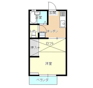 クローバーハイツIII【2階】の間取り