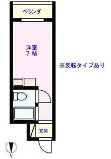 朝日プラザ金沢カレッジスクエアII【2階】の間取り
