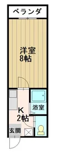 三枝ビル【2階】の間取り