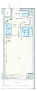 ルーブル目黒【4階】の間取り
