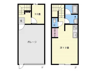 プログレス吉野【2階】の間取り