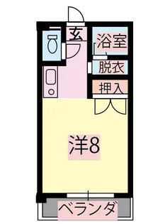 マルサビル【3階】の間取り