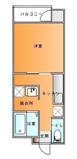 メゾン・フクシマ【4階】の間取り