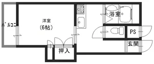 カーサフジイ【5階】の間取り