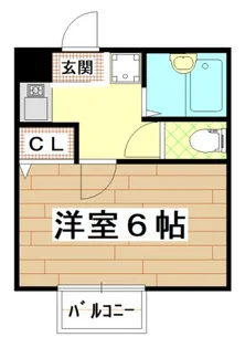 EST近江堂【1階】の間取り