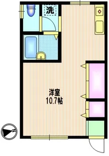 東京都世田谷区桜新町2【アパート】の間取り