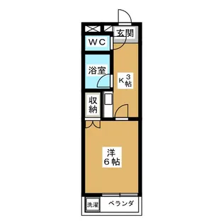 エバンコーポ【2階】の間取り