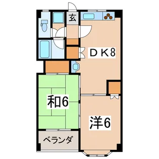 ドムス御薬園【3階】の間取り