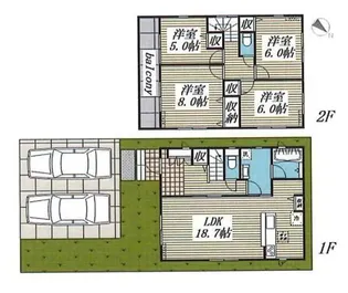 埼玉県久喜市栗橋東1【一戸建】の間取り