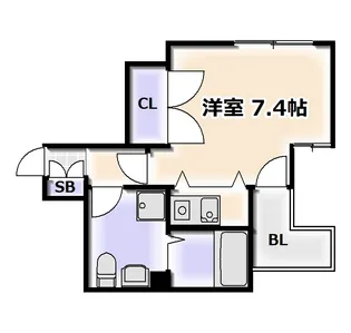 ヴェローノ大国【3階】の間取り