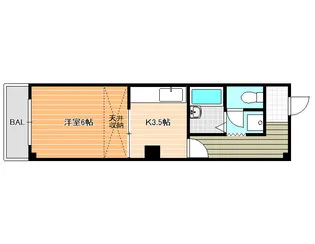 ドリームスクエア【1階】の間取り