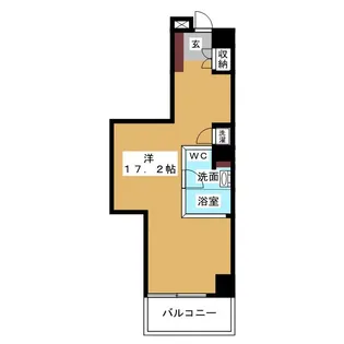 FLATS GAZERY【3階】の間取り