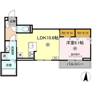 camphoraI【2階】の間取り