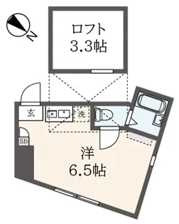 Le soleil Yokohama【2階】の間取り