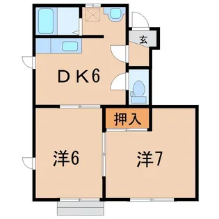 ストリームテラス【1階】の間取り