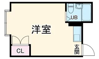 プティ・シャンテ太子道【1階】の間取り