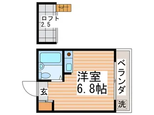 ドリーム三原台【2階】の間取り