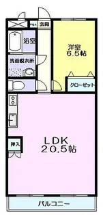 茨城県牛久市中央2【マンション】の間取り