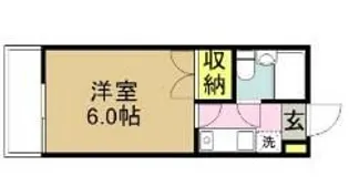 メゾンコスモス【2階】の間取り