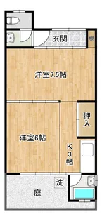 栄コーポ【1階】の間取り