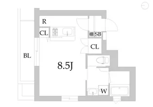 GranDuo世田谷X【2階】の間取り