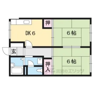 藤井ハイツ【2階】の間取り