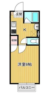 Plume木更津【2階】の間取り