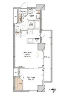 東京都墨田区両国4【マンション】の間取り