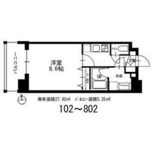 Cion Nagoya meieki【3階】の間取り