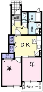 広島県広島市佐伯区五日市町大字石内【アパート】の間取り