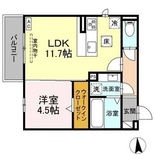 Commons【2階】の間取り