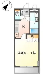 ファイングレース【2階】の間取り