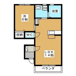 トビイシ P【1階】の間取り