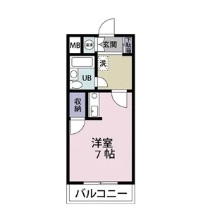 ジュエリー仲町【3階】の間取り