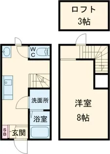 NANA THE STYLE B棟の間取り