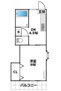 ネスト新代田【2階】の間取り