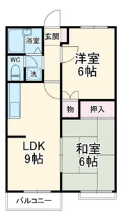 グランハイム清水弐番館【2階】の間取り