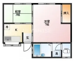 長崎県長崎市東小島町【一戸建】の間取り