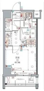 クレヴィスタ亀戸III【7階】の間取り