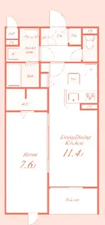 T annex【1階】の間取り